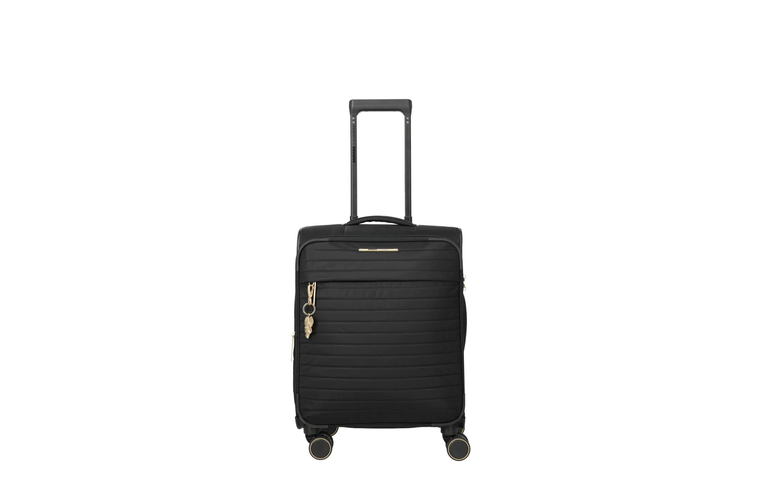 Barbara Stepp Trolley S erweiterbar, Schwarz<br>Reisekoffer