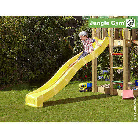 Jungle Gym rutsjebane gul 220 cm