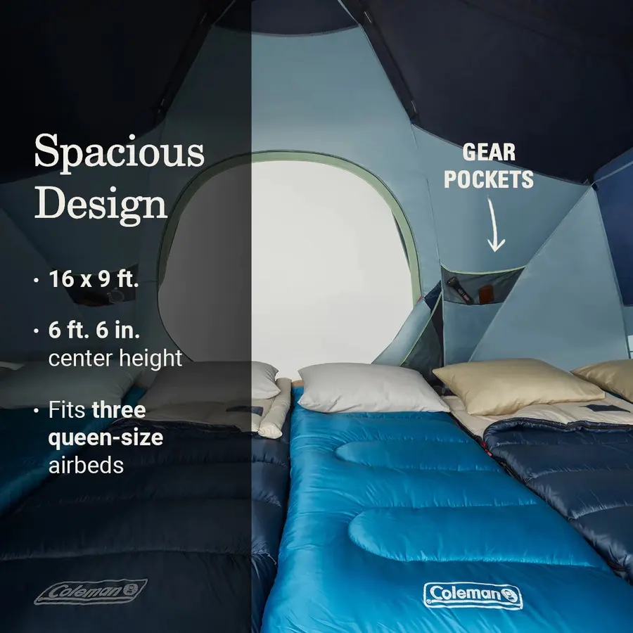Skydome&trade; XL 10-Person Camping Tent with Dark Room&trade; Technology