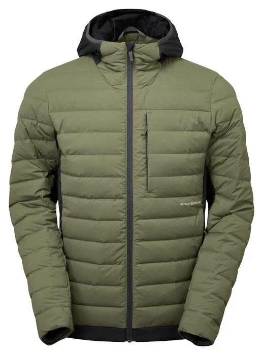 Divide Fusion Stretch Hoodie Men dunjakke