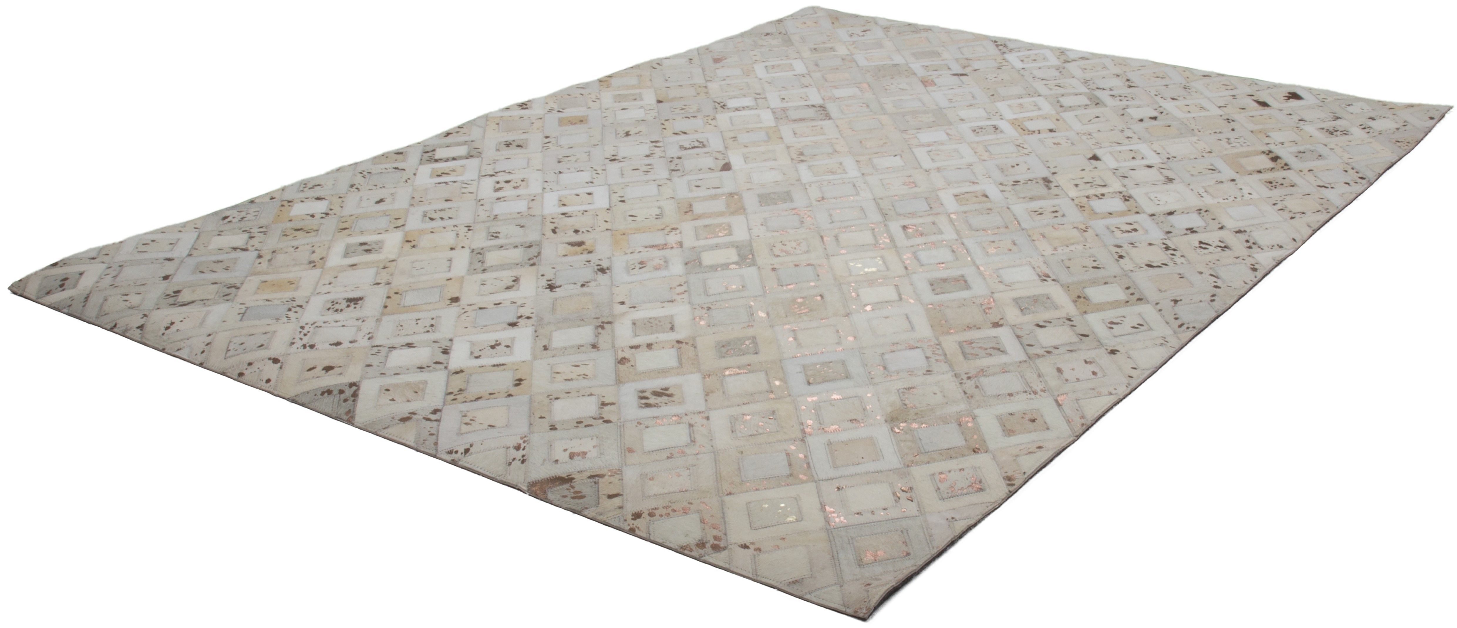 Vloerkleed 110 Ivoor Chroom Spark
