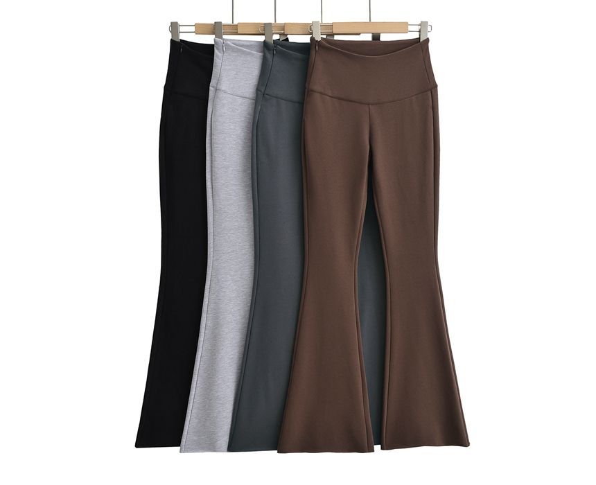 Ulark - Hoge taille broek met rits aan de zijkant