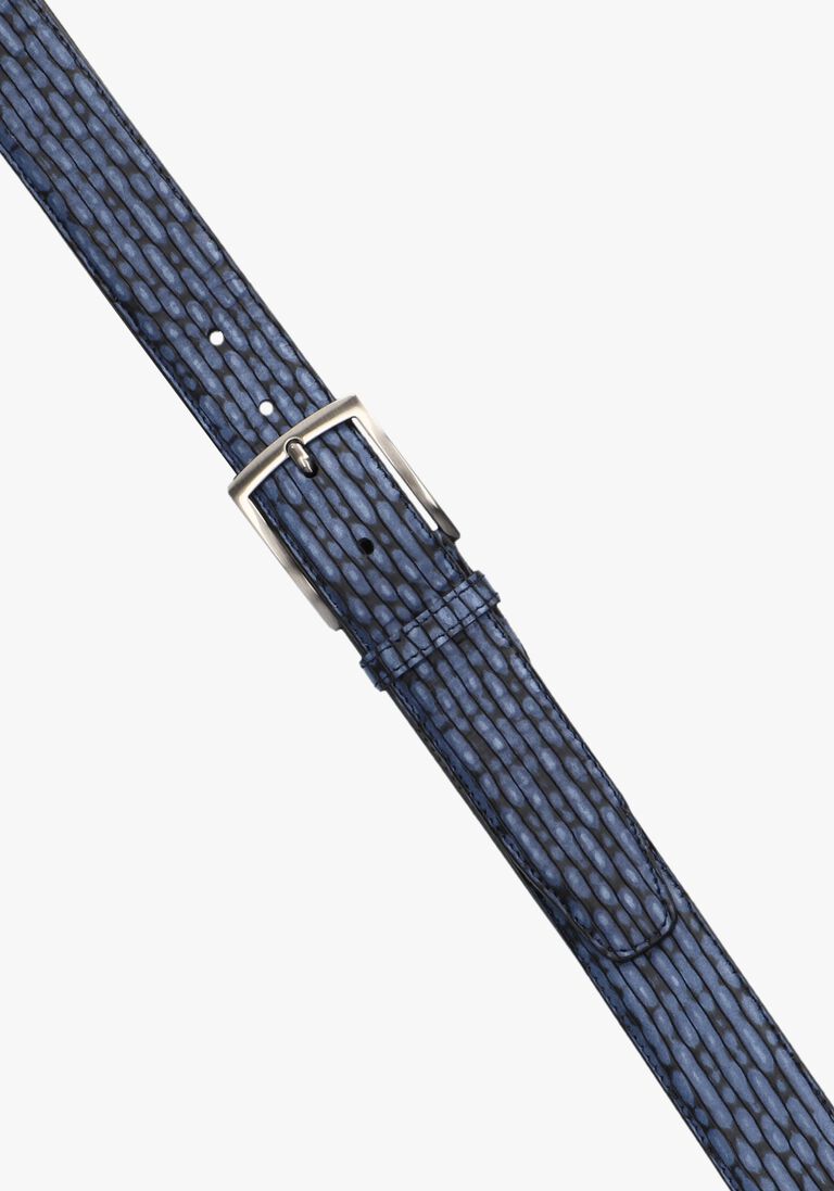 FLORIS VAN BOMMEL blauwe floris van bommel riem cfm-10083