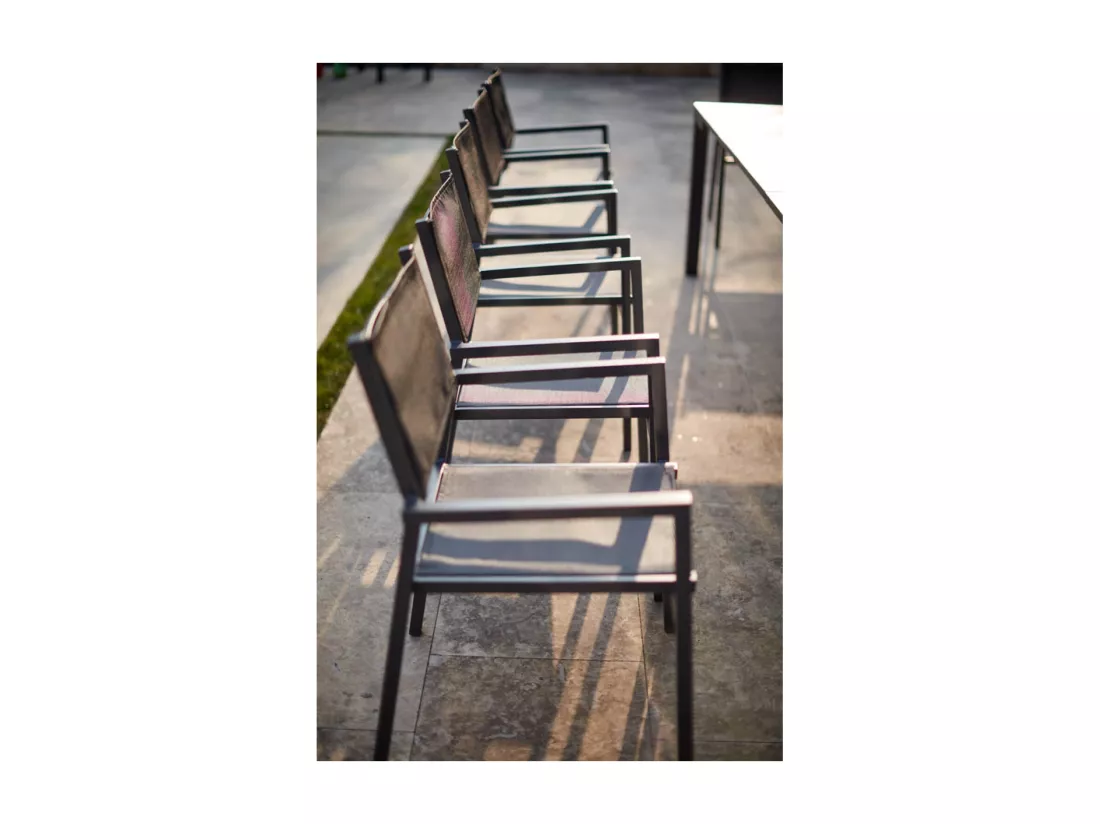 Lae - Chaises empilables - lot de 6