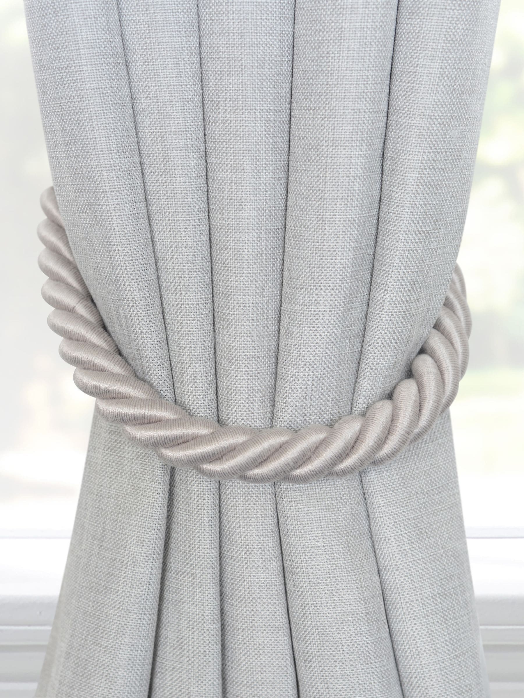 Laura Ashley 1 Pair of Rope Curtain Tiebacks