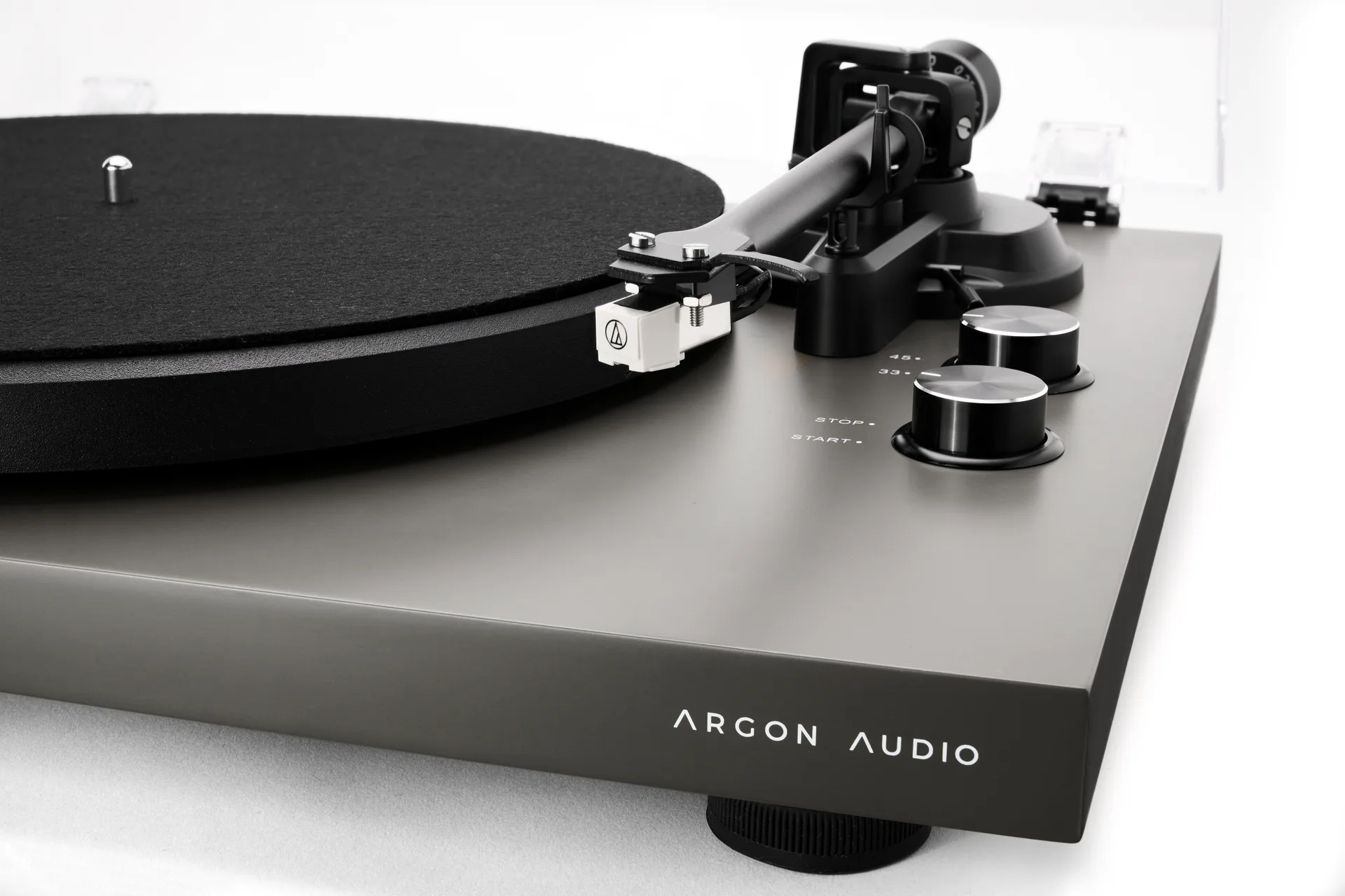 Argon Audio TT MK2 Gris Platines vinyle hi-fi
