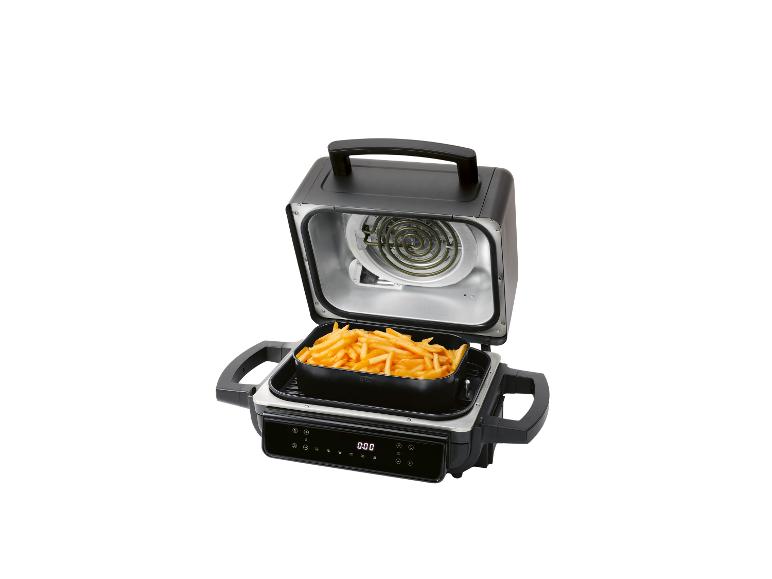 Heteluchtfriteuse met grill- en rookfunctie