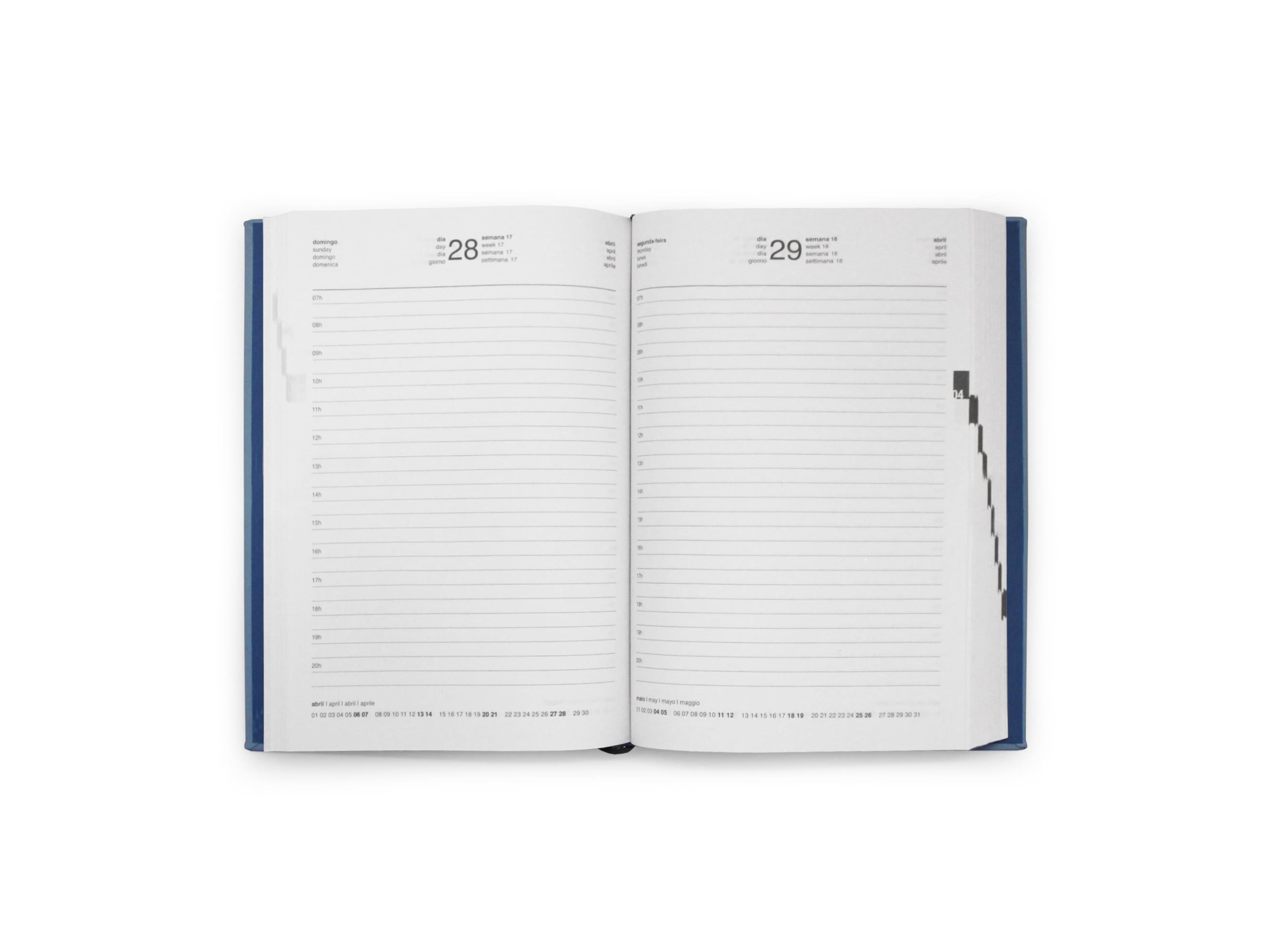 AGENDA 2025 MAKENOTES LIGHT BLUE