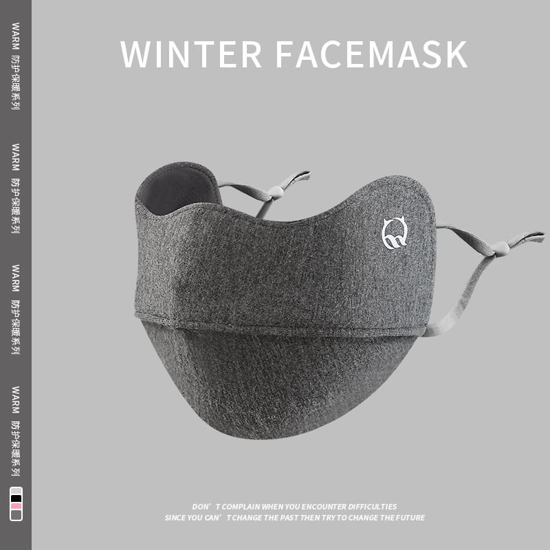 Kalamate - Effen warm masker met fleecevoering