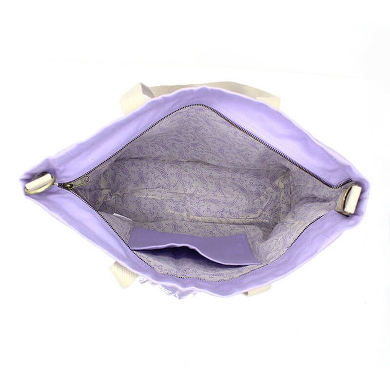 Sac Cabas Cesar 51 cm Lilas