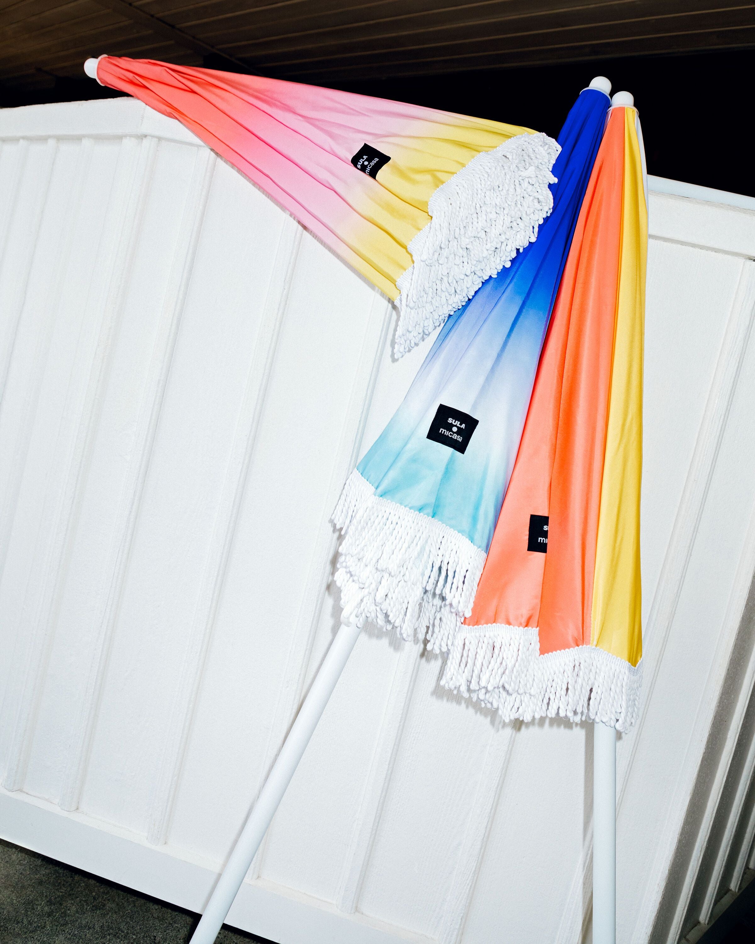 SOLE Sonnenschirm Sky Fade - Hellblau / H: 210.0 cm