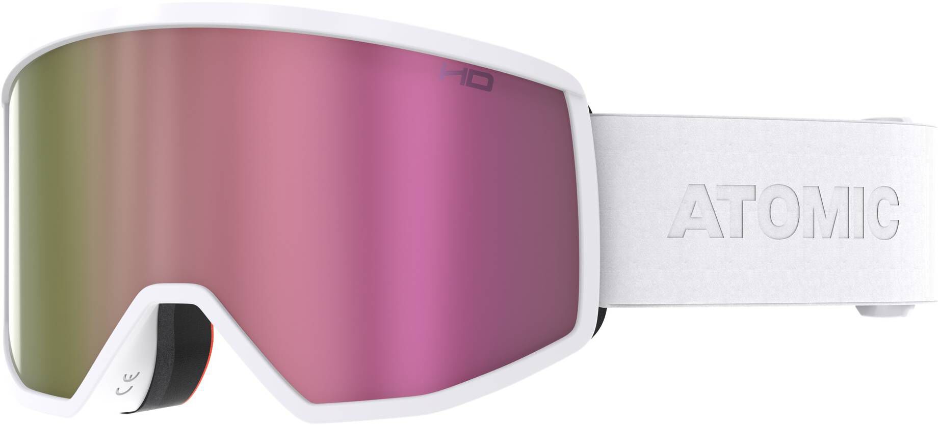 Atomic| Herren Skibrille FOUR HD WHITE