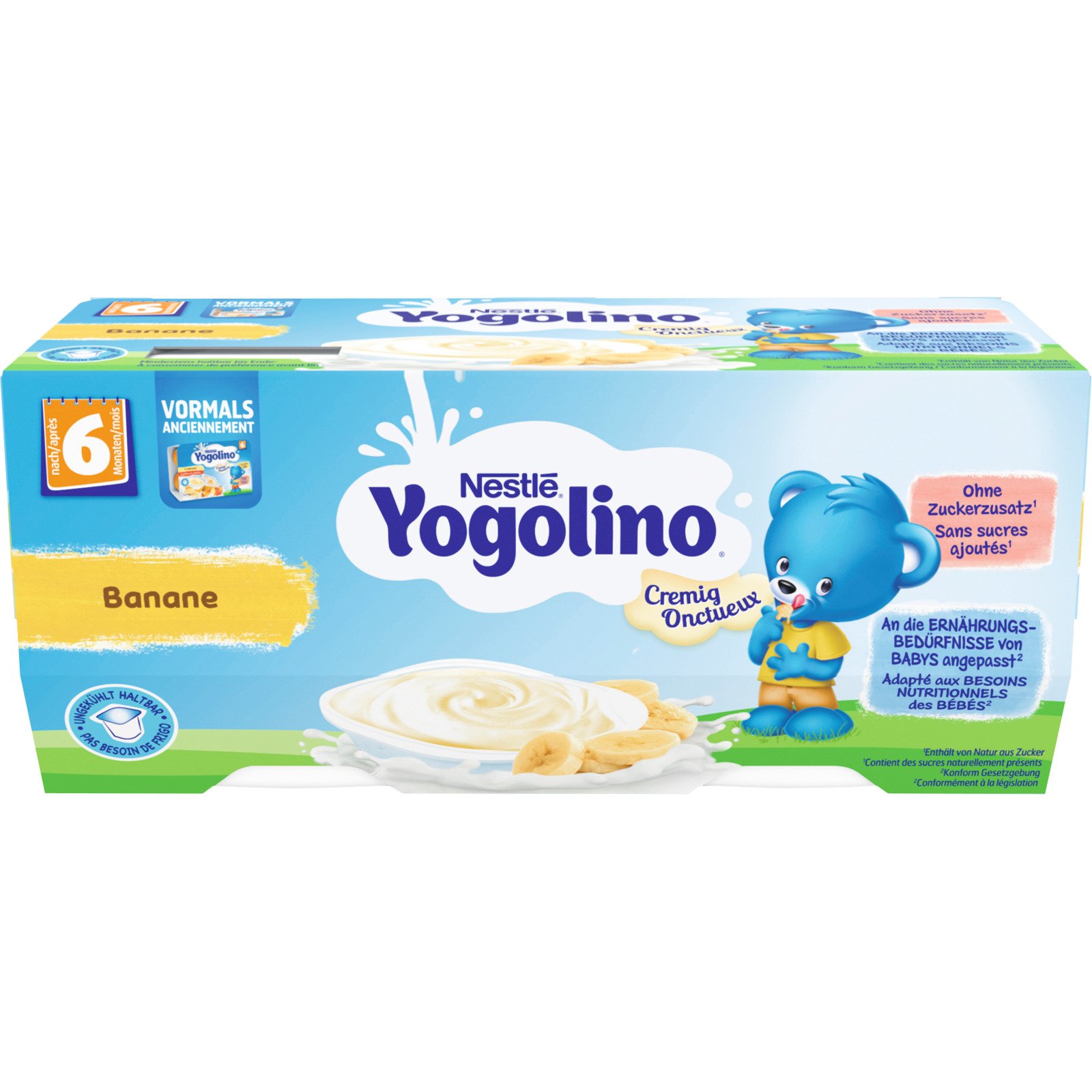 Nestlé Yogolino mini Banane 6 x 50 g