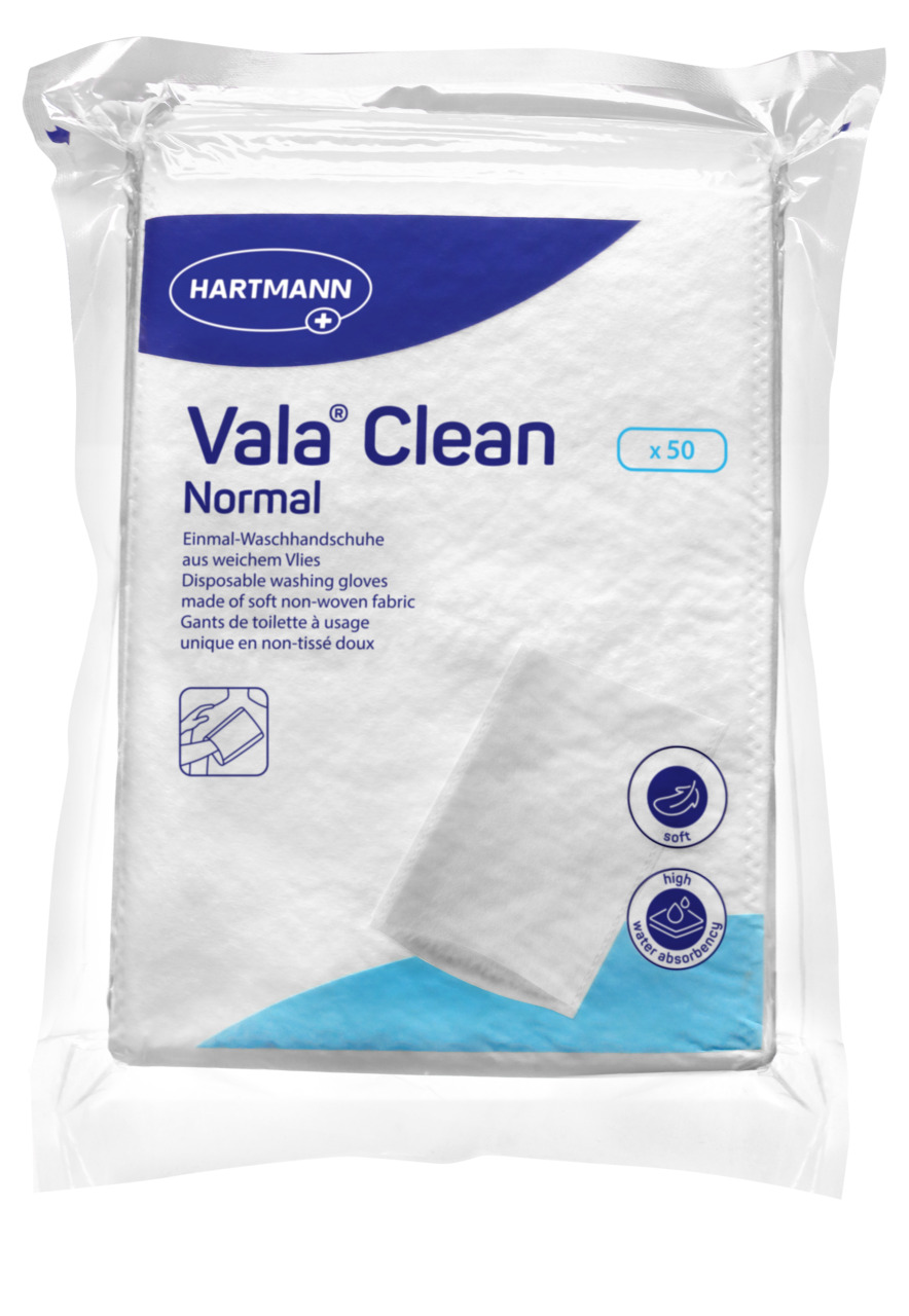 Vala Normal Waschhandschuh<br>50 Stück