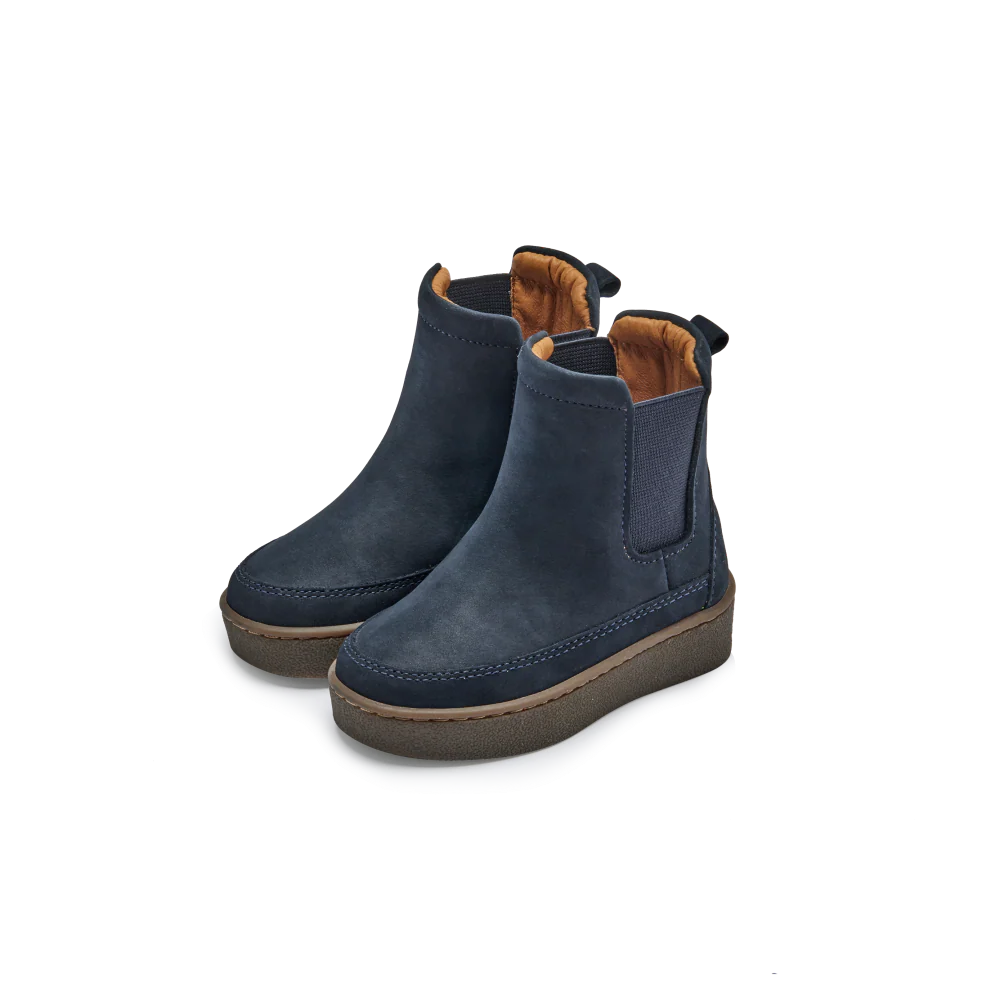 Bojeh Boots | Navy Nubuck