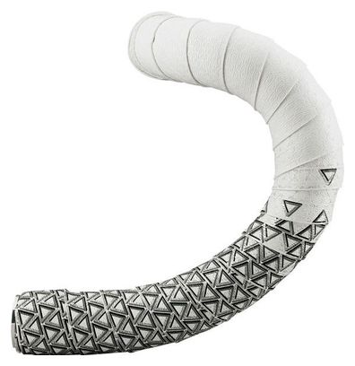 Ruban de Cintre Deda Loop Blanc/Noir avec Bouchons