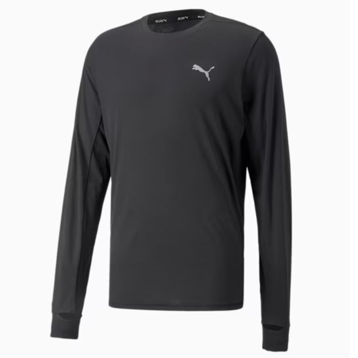 Puma Herre Run Favorite Long Sleeve Tee Sort