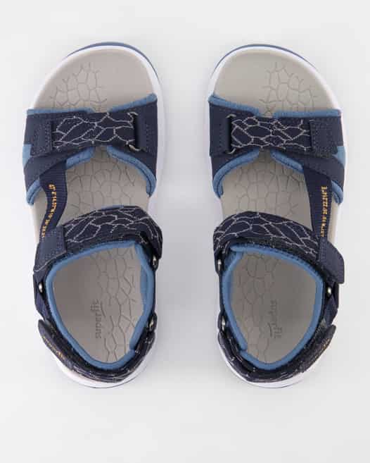 Superfit Criss Cross Sandalen in Blau