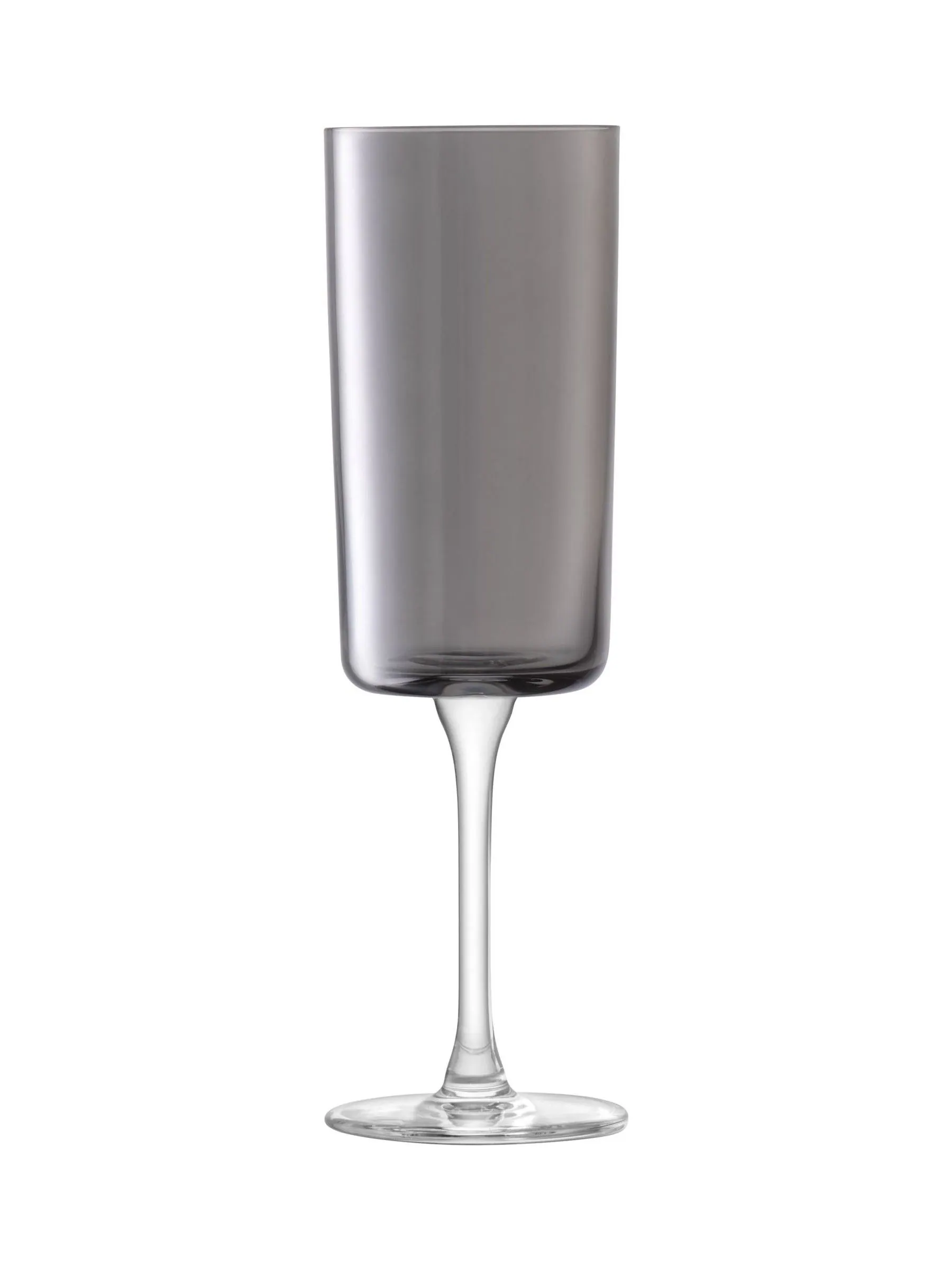 LSA International Set of 2 Lunar Champagne Flutes 210ml