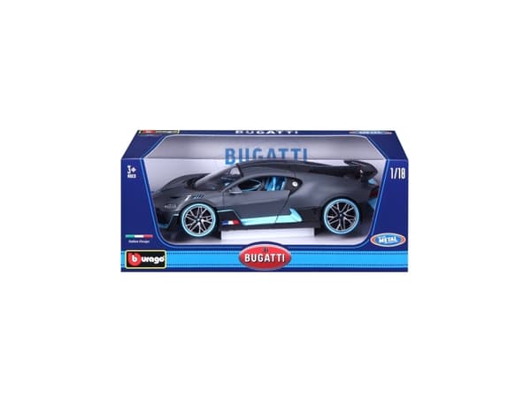 BBURAGO Bugatti Divo, Superbil, Montert på forhånd, 1:18, Bugatti Divo, Alle kjønn, Metall, Plast