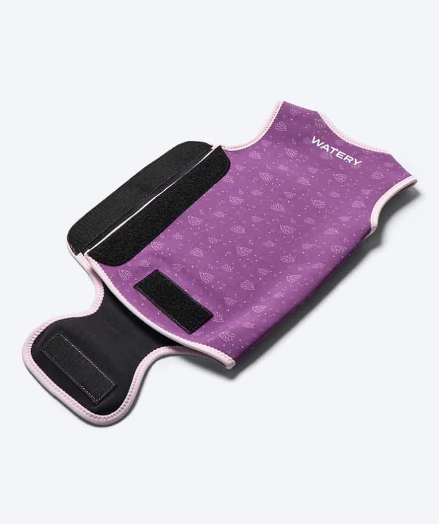 Watery våddragt til børn - Baia Wrap - Atlantic Purple