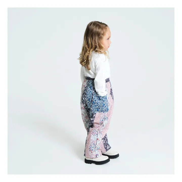 Esther Pantalon Matelassé Patchwork Bingley | Bleu
