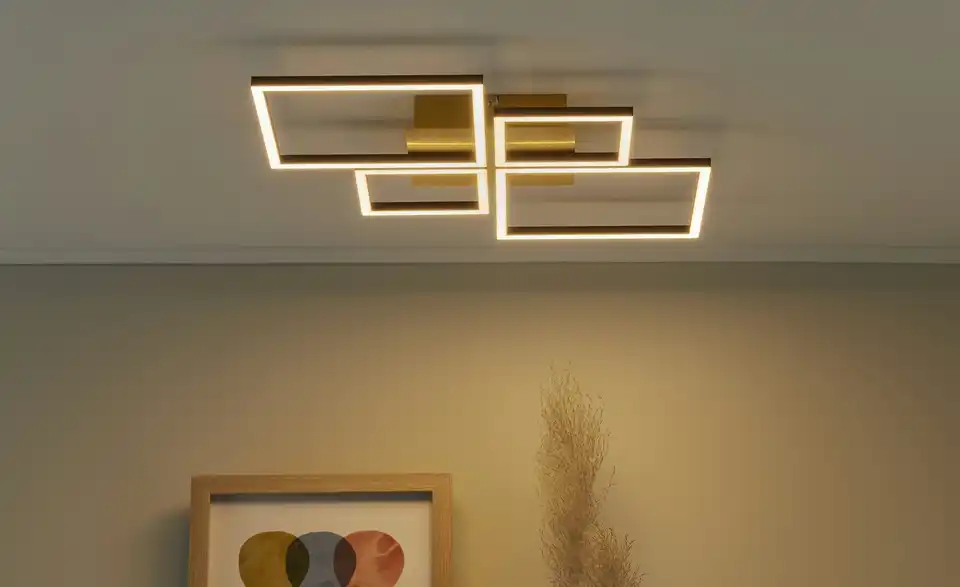 KHG LED Deckenleuchte, 4-flammig