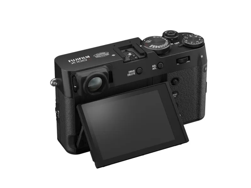 Fujifilm X Series X100VI - Digitalkamera - kompakt - 40.2 MP - APS-C - 6.2K / 29.97 fps - Fujinon - Wi-Fi, Bluetooth - sort