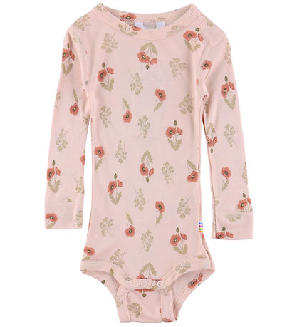 Joha Body l/ä - Viskose/Bambus - Rosa m. Blume