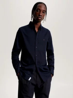 Camisa TH Flex Slim Fit Dobby