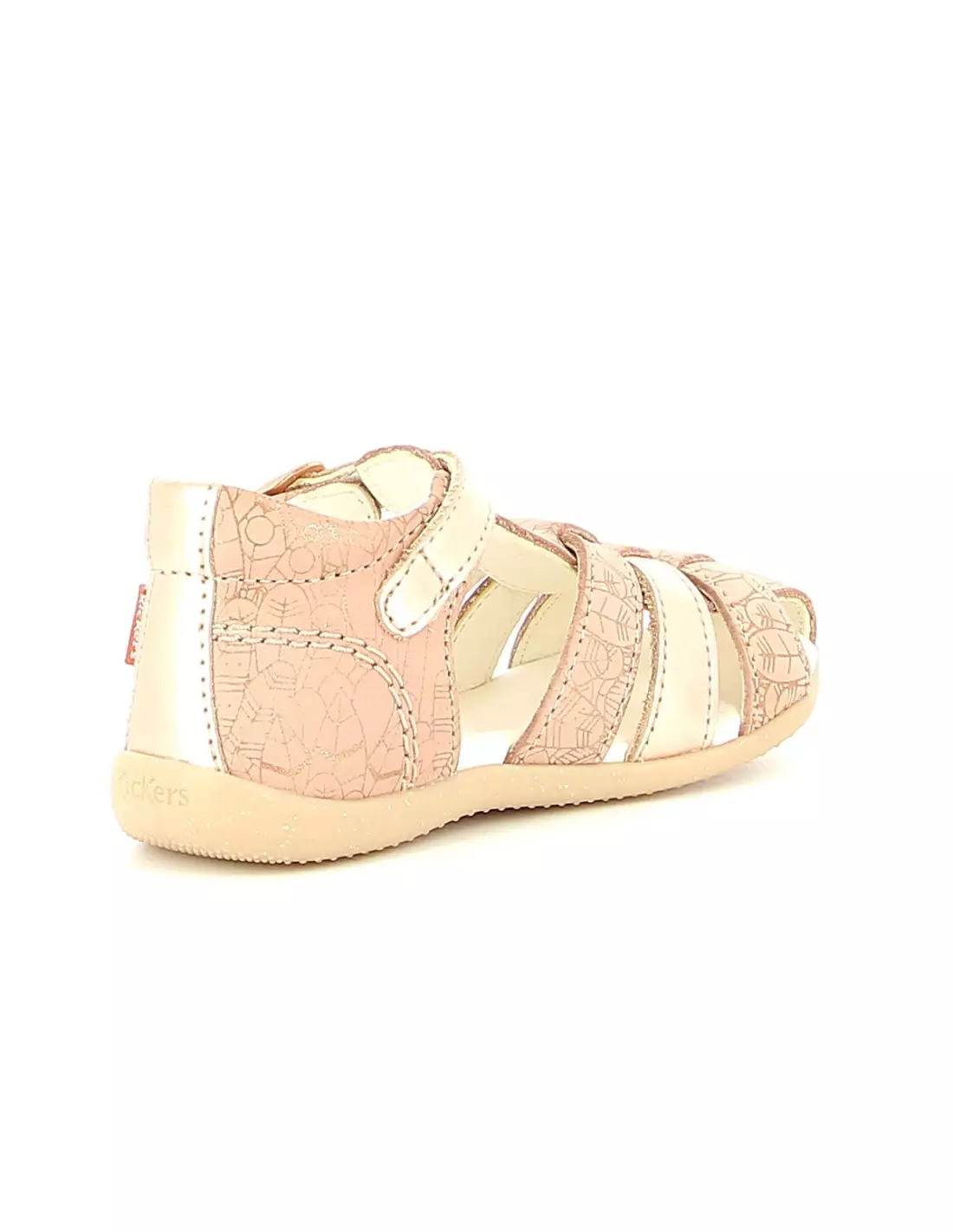 KICKERS BIGFLY - Sandales & nu-pieds Roseethnic