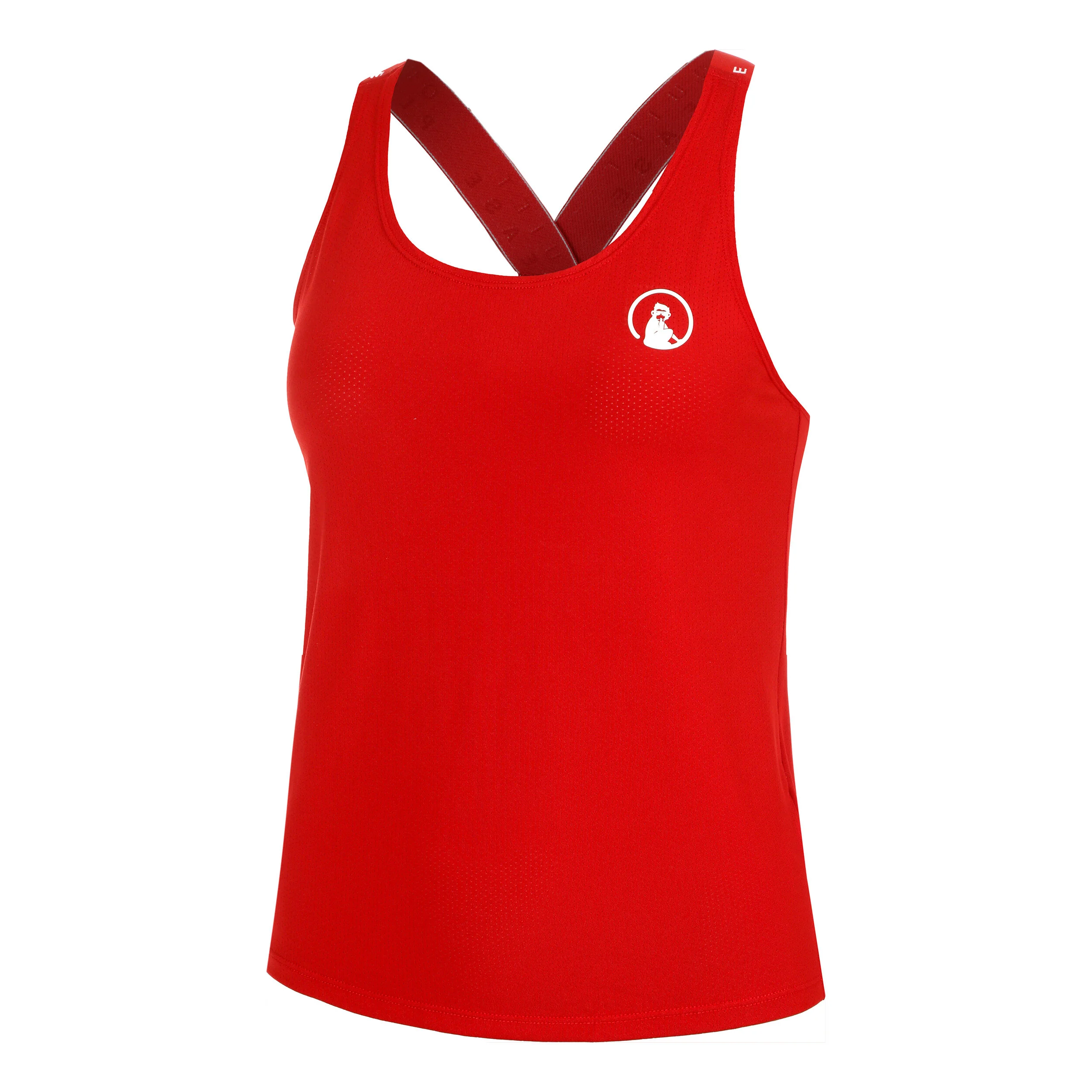 Quiet Please Serve & Volley 2.0 Débardeur Tank Top Femmes - Rouge