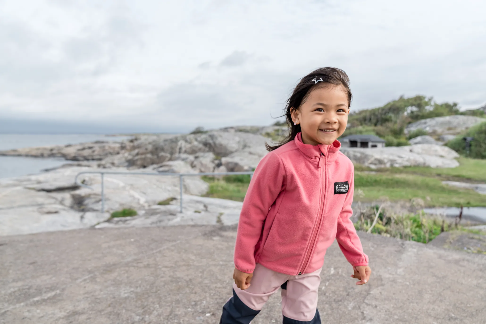 Didriksons Kids' Muskot Jacket Dusty Azalea