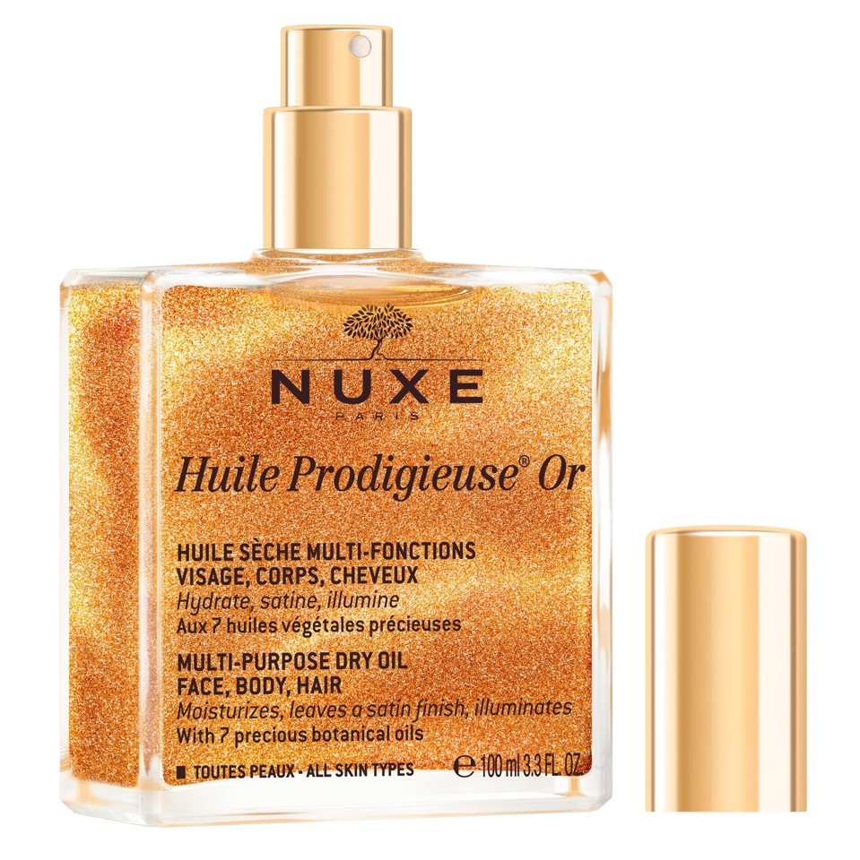 Nuxe - Huile Prodigieuse Golden Shimmer Face, Body And Hair Oil 100 ml - Kropsolie
