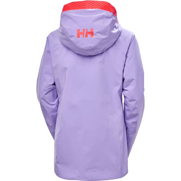 Veste de ski HELLY HANSEN W POWDERQUEEN INFINITY JACKET HEATHER