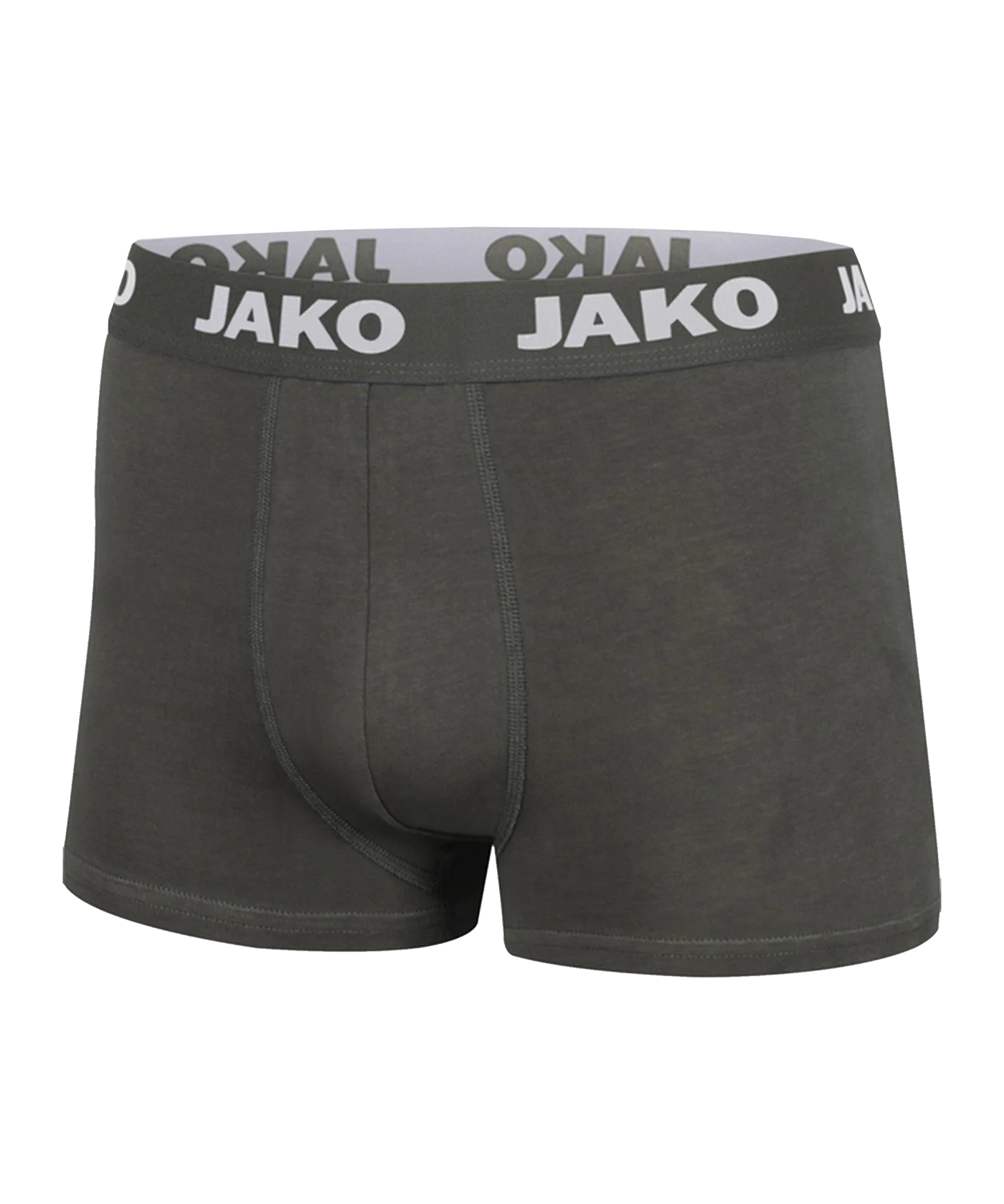 JAKO Boxershorts Basic 2er Pack Grau F21