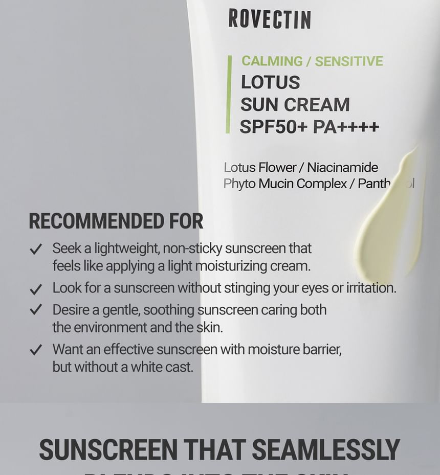 ROVECTIN - Kalmerende Lotus Zonnecrème Mini