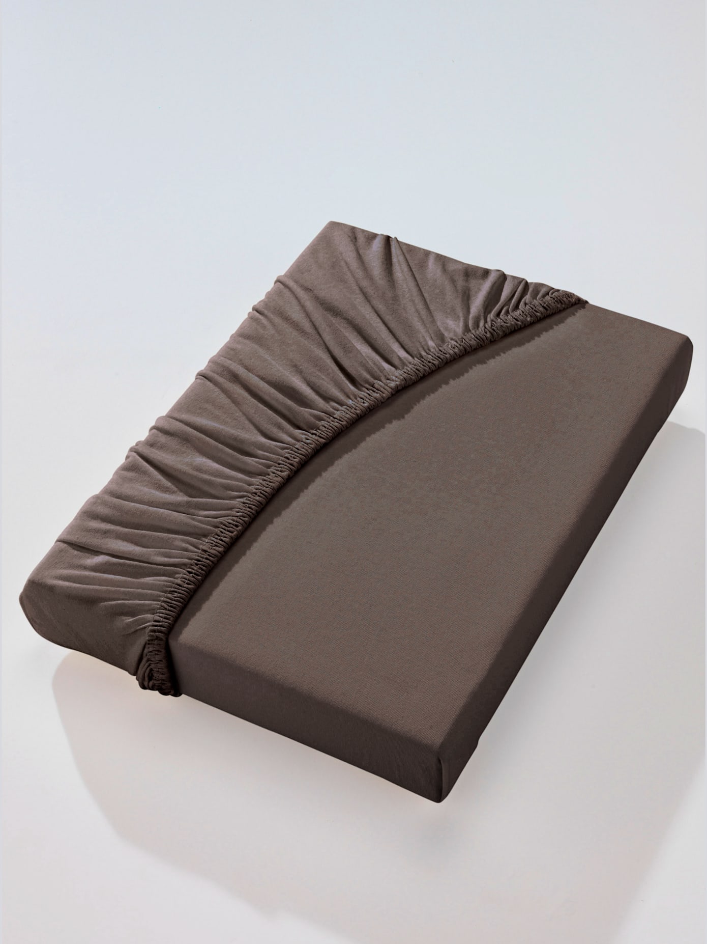 Drap-housse maille fine peignée