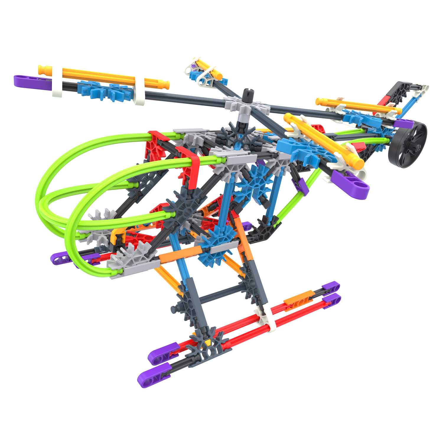 K'Nex Bouwset Wings & Wheels 30 Modellen, 500dlg.