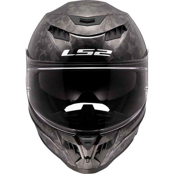LS2 - Casque FF807 Dragon Forged Noir / Gris / Brillant