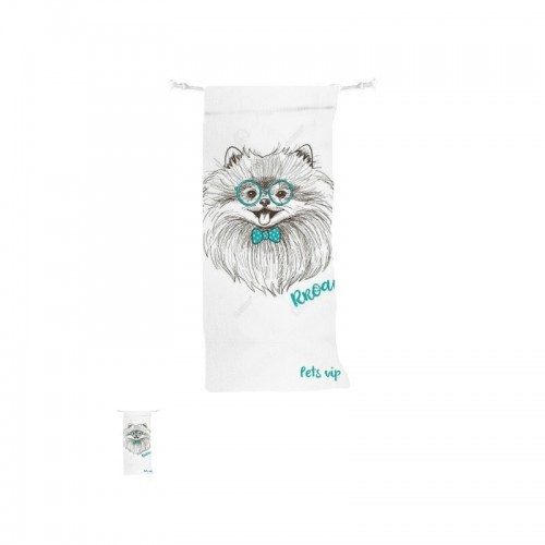 Estojo para óculos Pomeranian Broar verde e azul