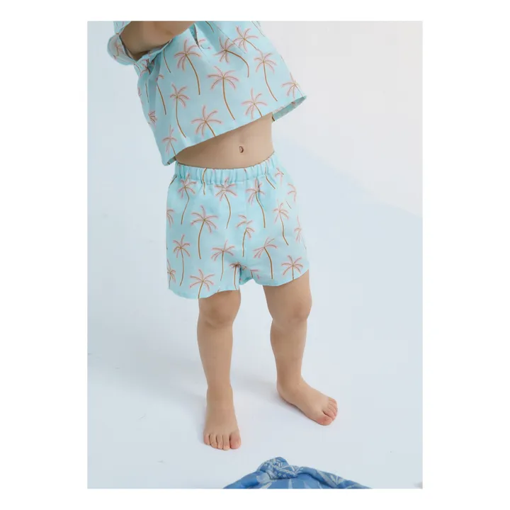 the new society Short Palm Springs Baby | Bleu ciel