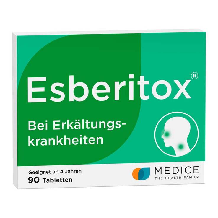 Esberitox® Tabletten bei Erkältungskrankheiten, 90 St