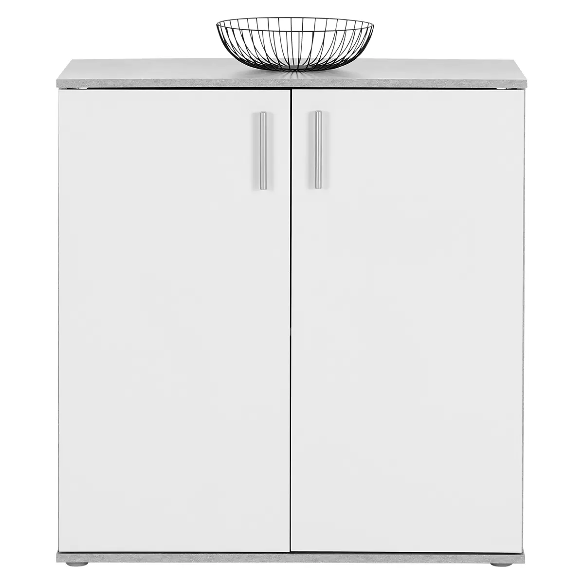 Kommode Ina 01 weiss,Betonoptik