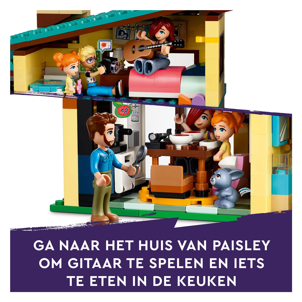 LEGO Friends 42620 Olly en Paisleys Huizen