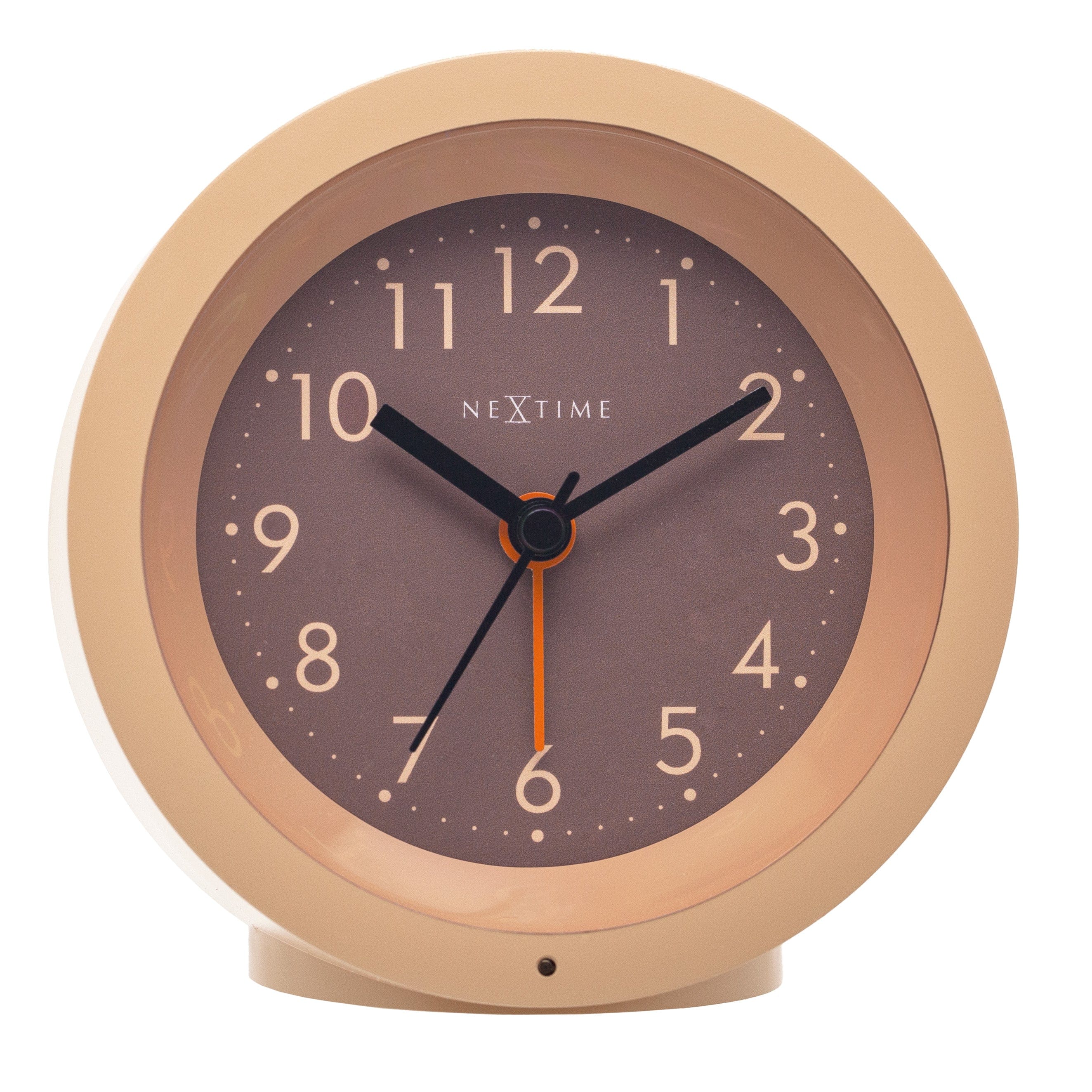 NeXtime - Tafelwekker Ã10,5 cm x 3,6 cm - Stil - Verlichte Wijzerplaat