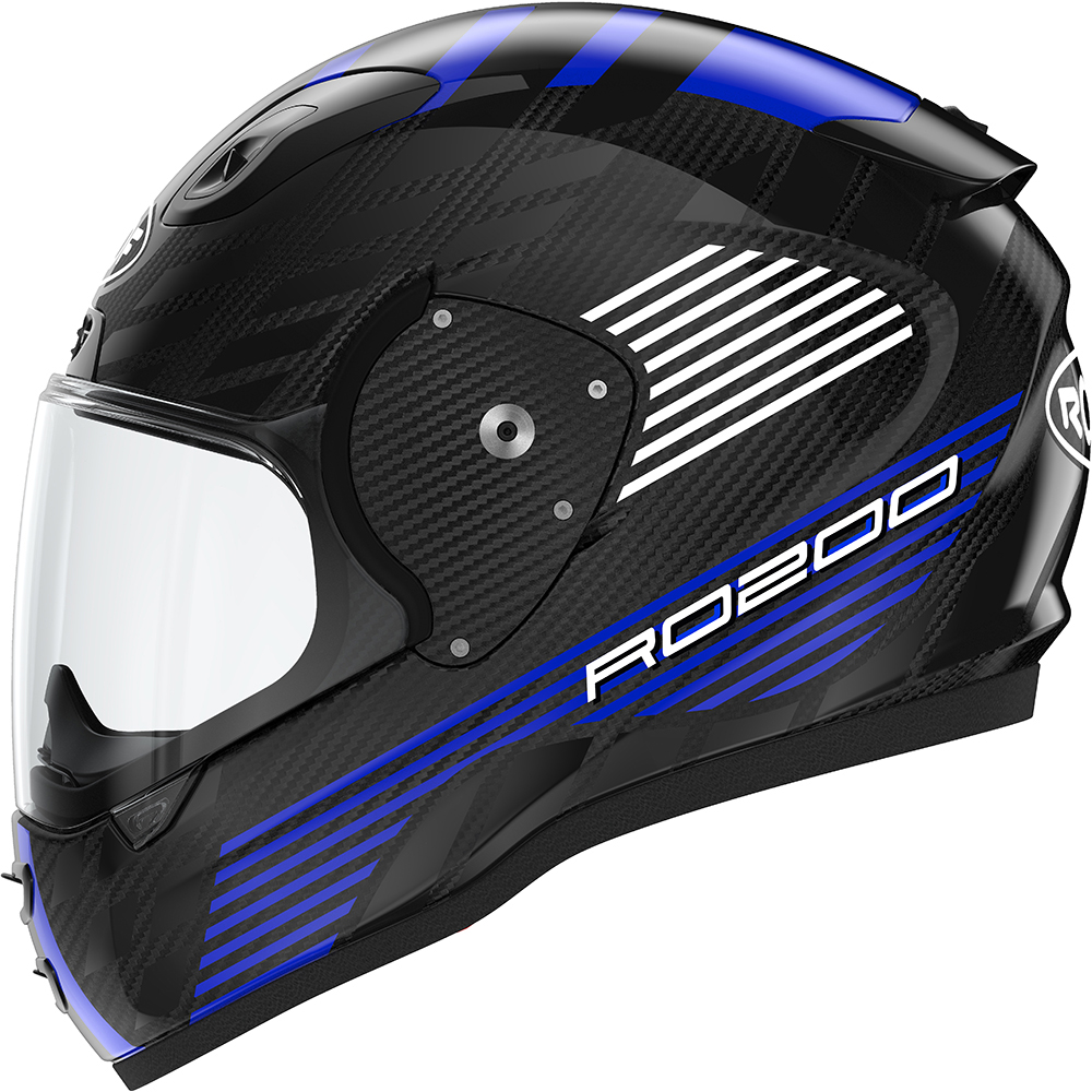 Roof - Casque RO200 Carbon Speeder Noir / Bleu