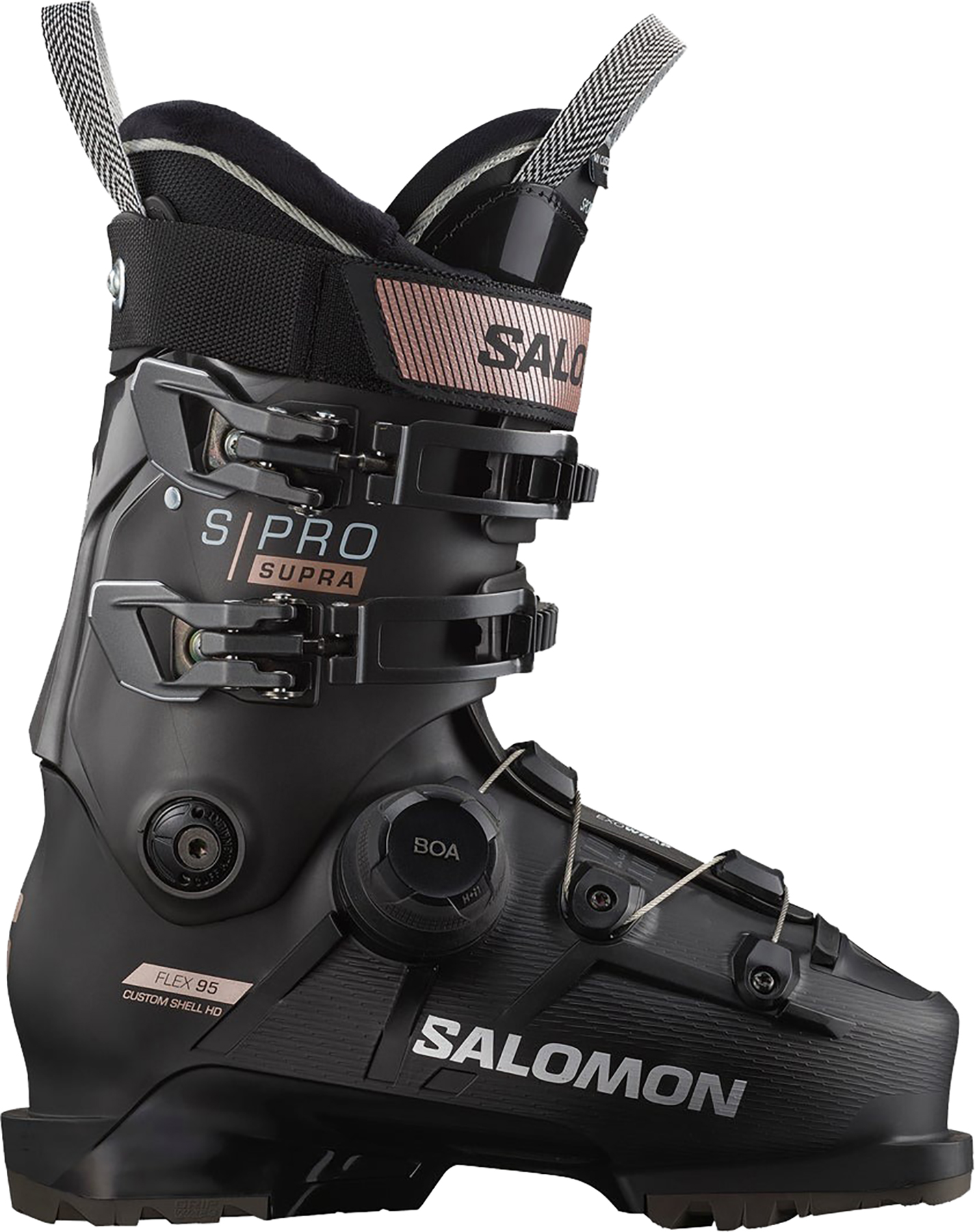 S/Pro Supra BOA 95 GW Dame Black/Pink Gold Metallic