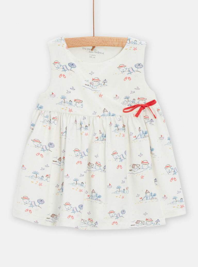 Robe imprimé moineaux