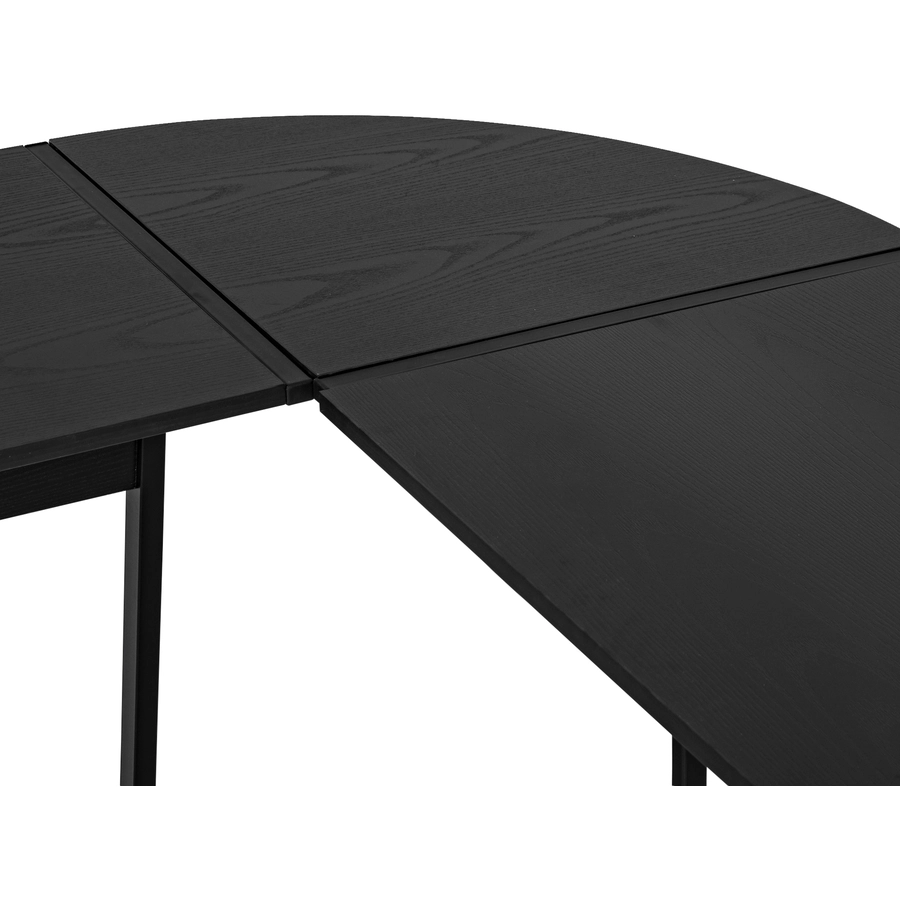 HOMCOM Schreibtisch Ideal für kleine Räume, modernes Design Schwarz